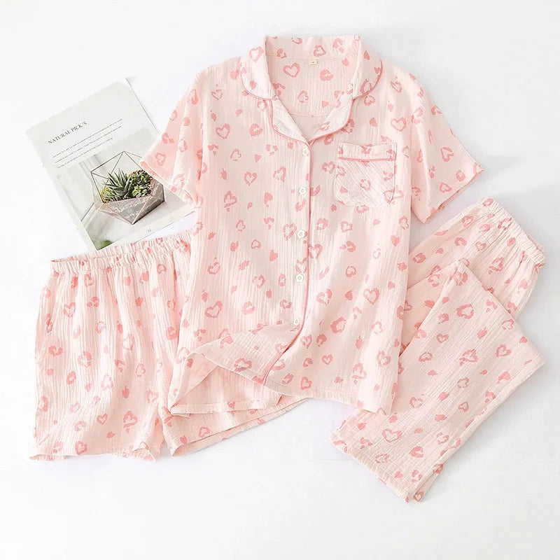 Pajama Short Sets for Women – Lightweight, Soft & Stylish Sleepwear