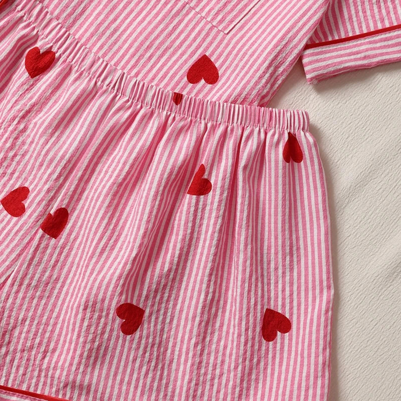Pink Pajama Set Women – Soft & Stylish Sleepwear for Comfortable Nights