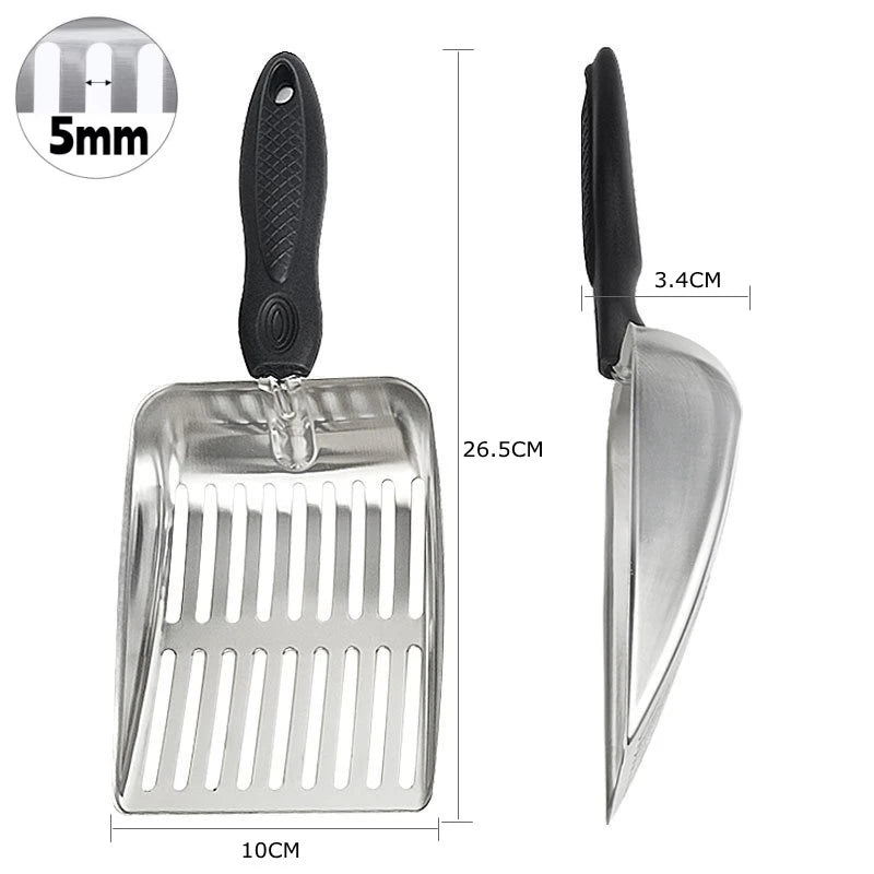Litter Scoop for Pets – Heavy-Duty & Rust-Resistant Cat Litter Cleaner
