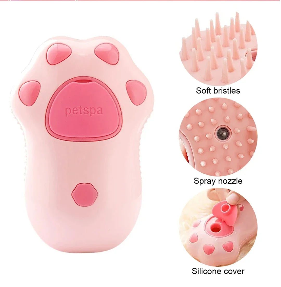 Pet Brush for Cat & Dog – Gentle Grooming Tool for Shedding and Detangling