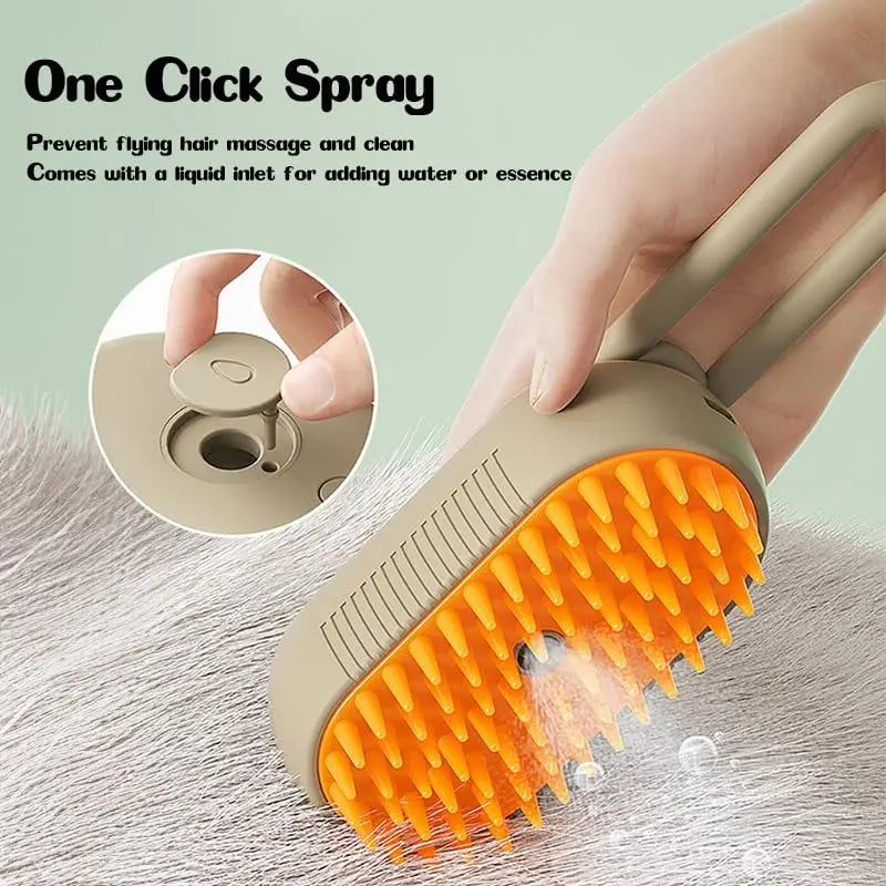 Steamer Brush for pets