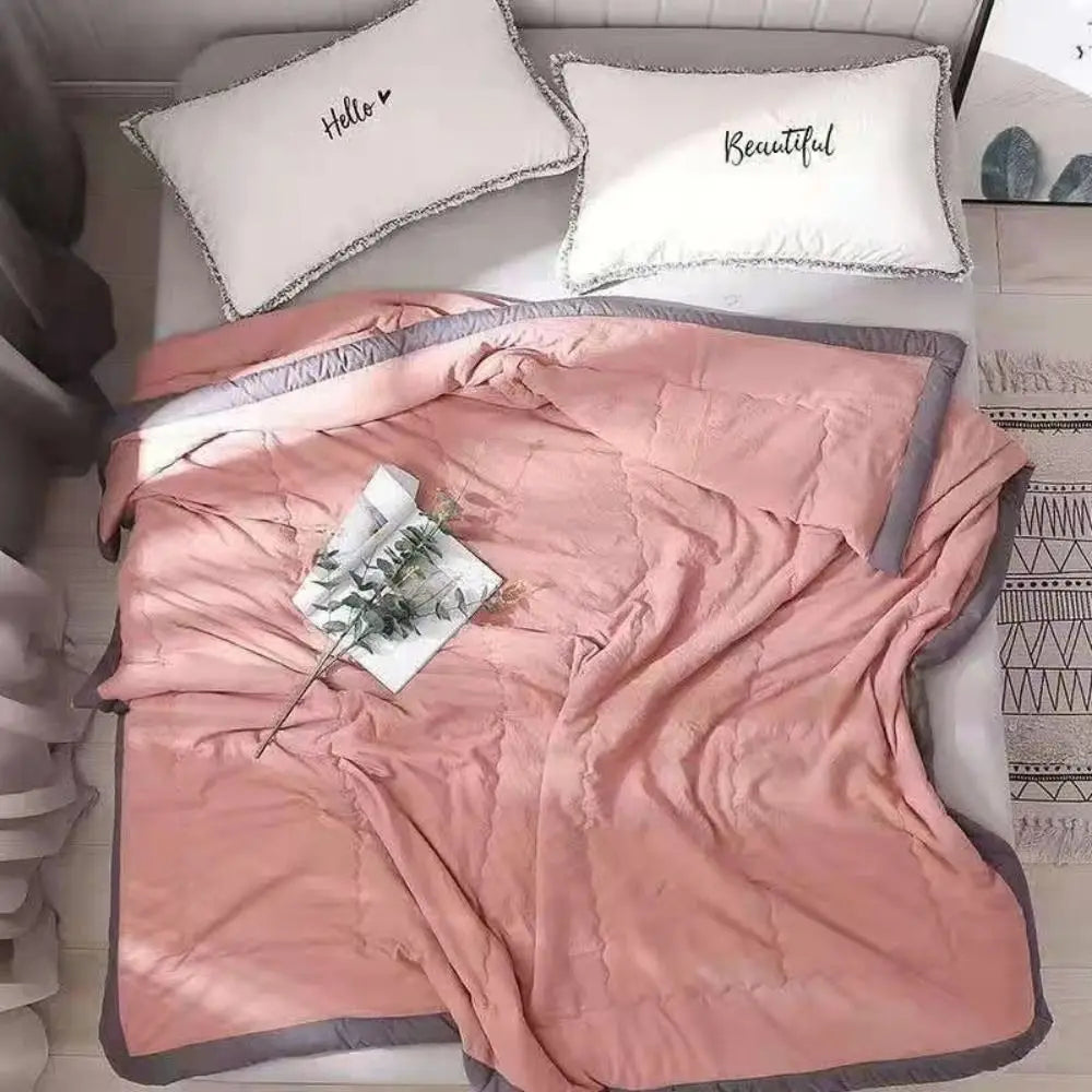 Double-Sided Throw Blanket