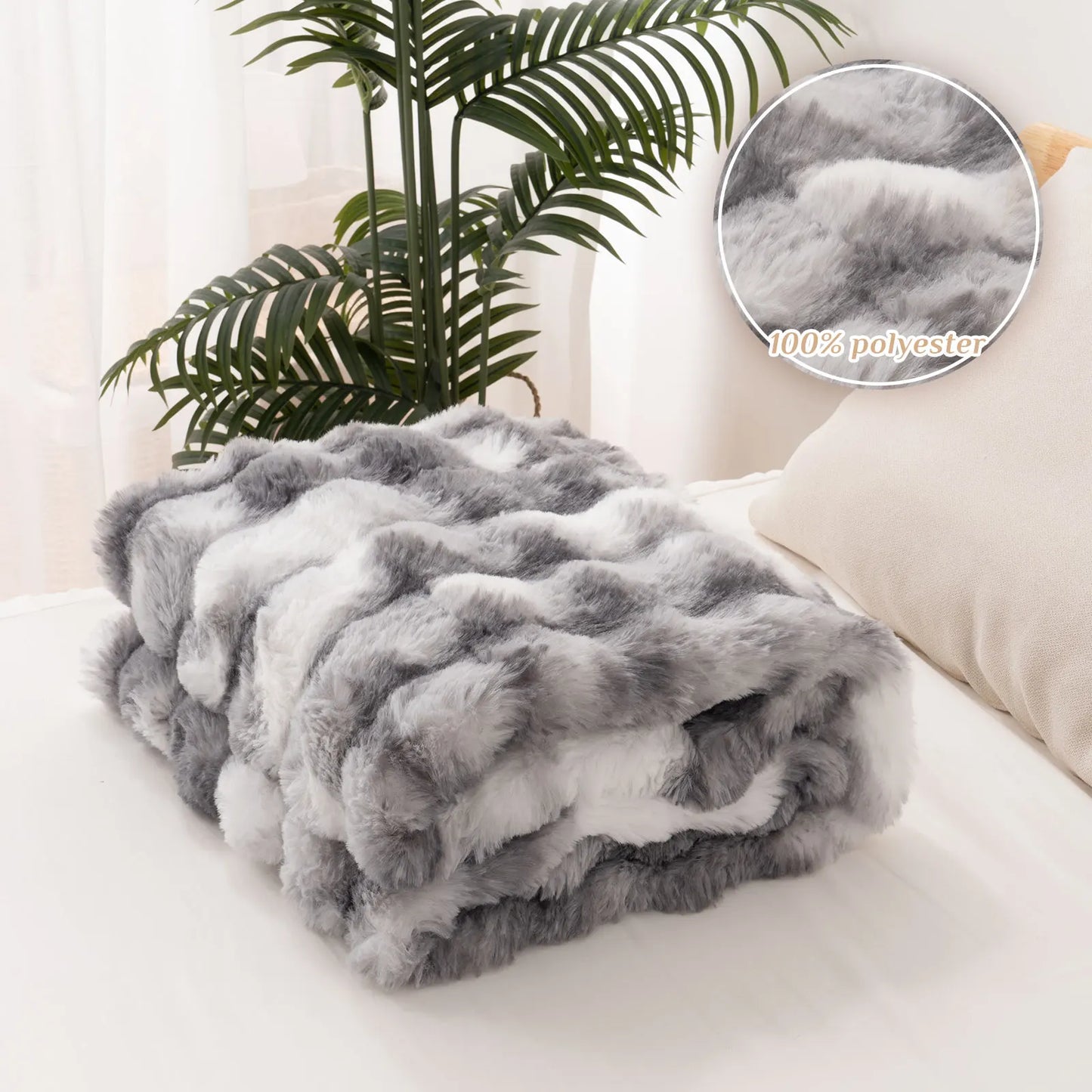 Fluffy Blanket for Bed