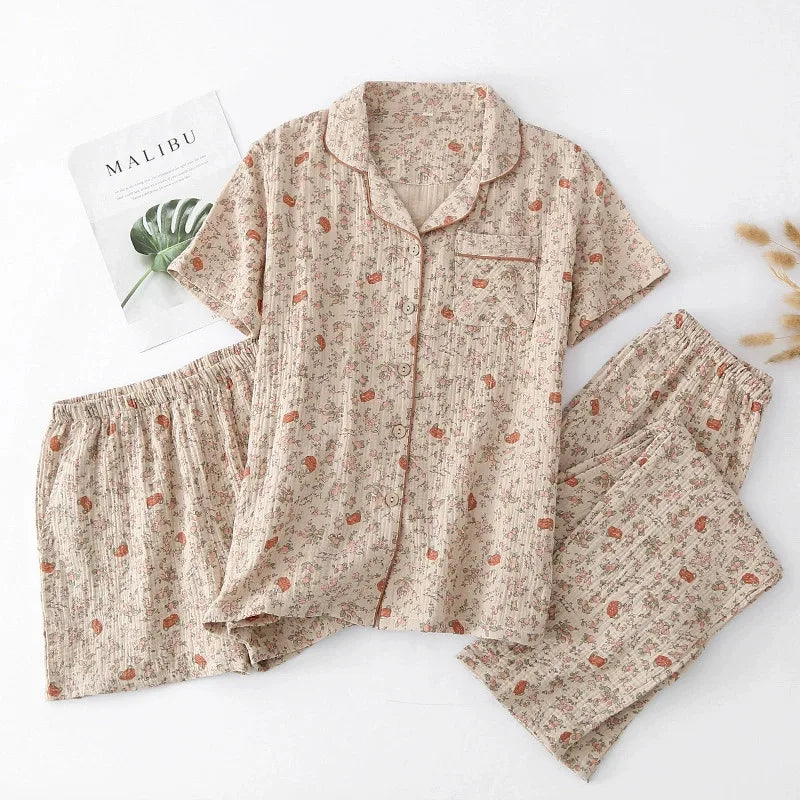 Pajama Short Sets for Women – Lightweight, Soft & Stylish Sleepwear