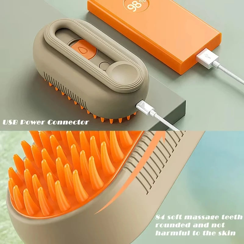 Best Steamer Brush for Pets – Professional Grooming Tool for a Clean and Shiny Coat