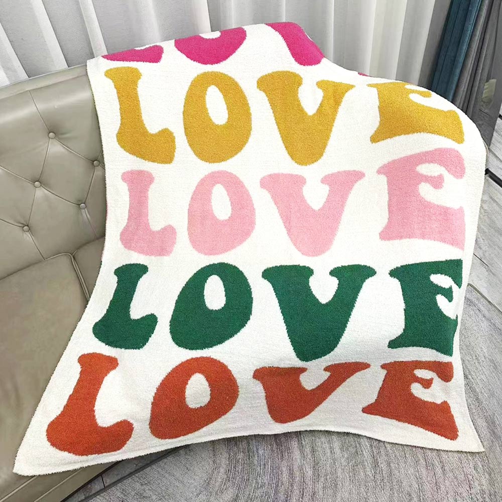 Love Blanket | Reversible Blanket | Reversible Throw Blanket