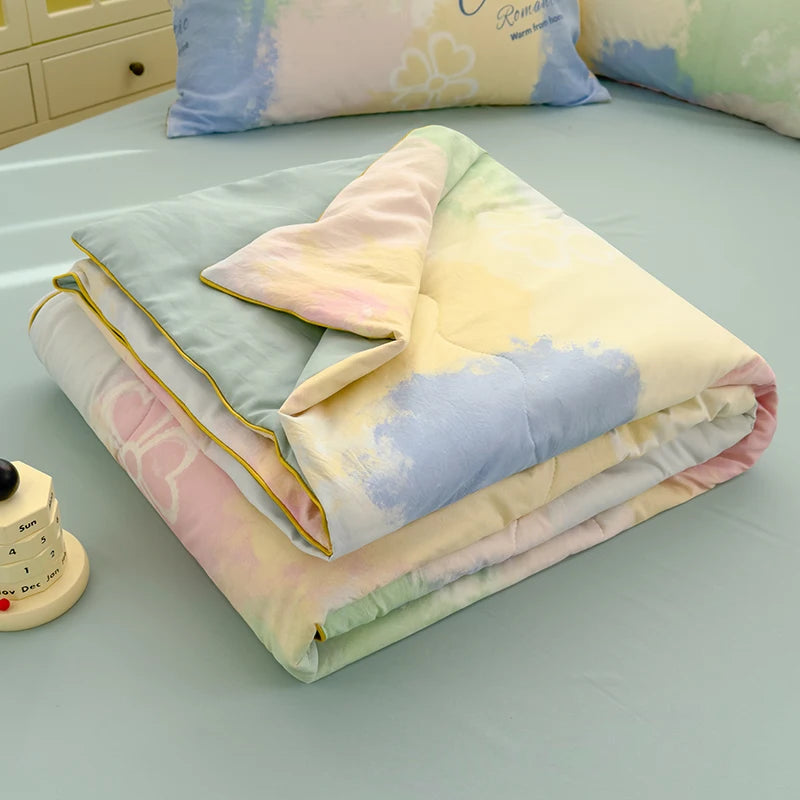 Reversible Quilt Set | Soft Lightweight Bedding with Two-Sided Design