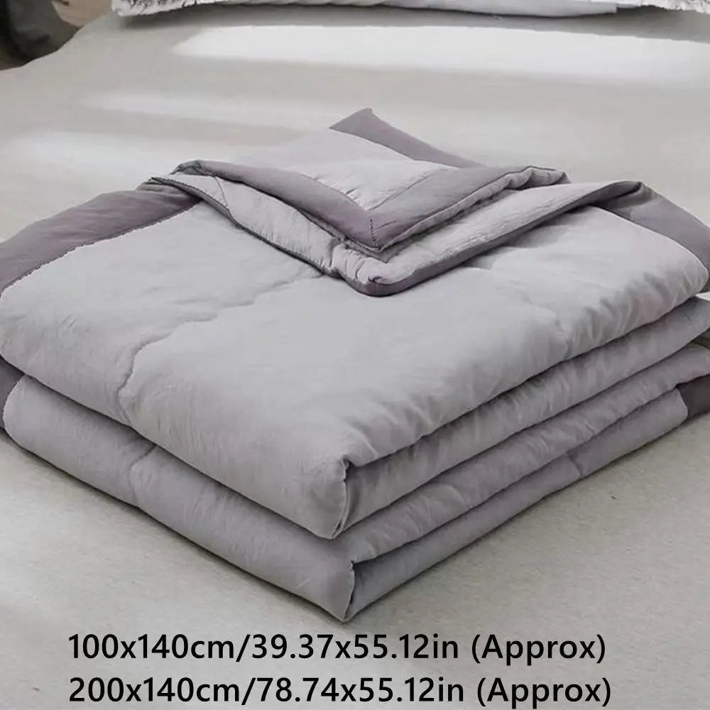 Double-Sided Throw Blanket