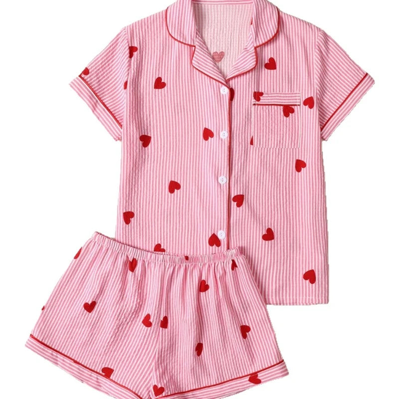 Pink Pajama Set Women – Soft & Stylish Sleepwear for Comfortable Nights