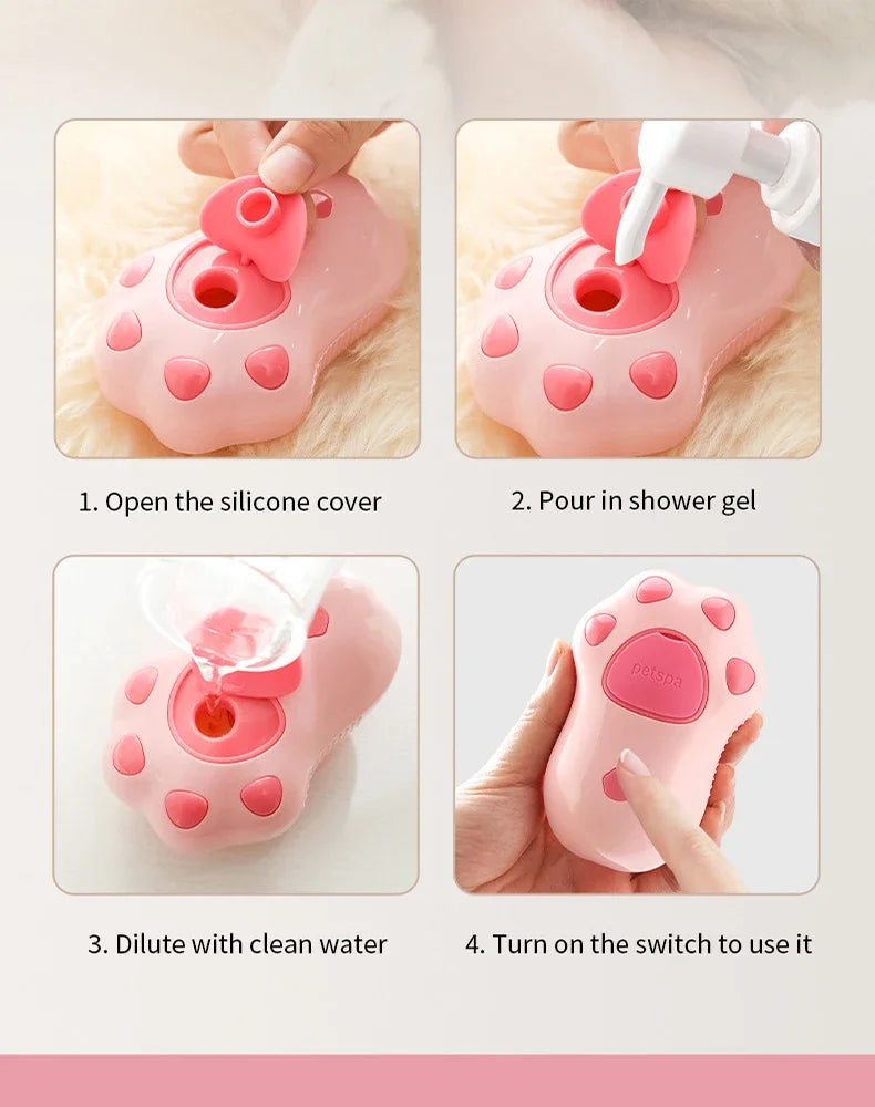 Pet Brush for Cat & Dog – Gentle Grooming Tool for Shedding and Detangling