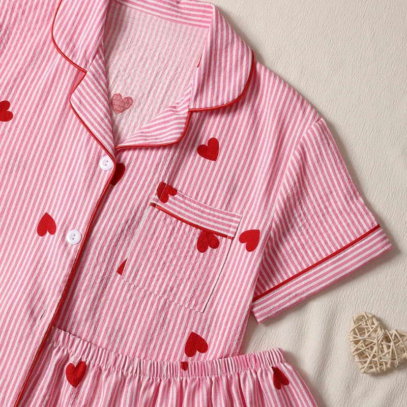 Pink Pajama Set Women – Soft & Stylish Sleepwear for Comfortable Nights
