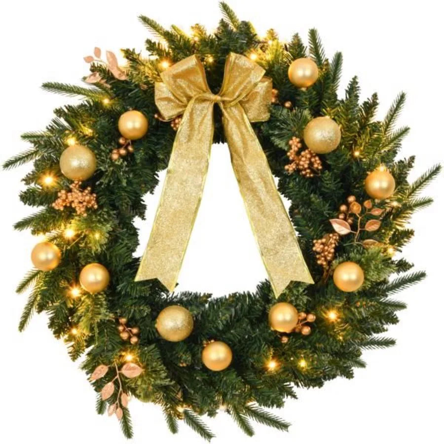 Artificial Wreaths for Christmas – Lush Holiday Door and Wall Decoration