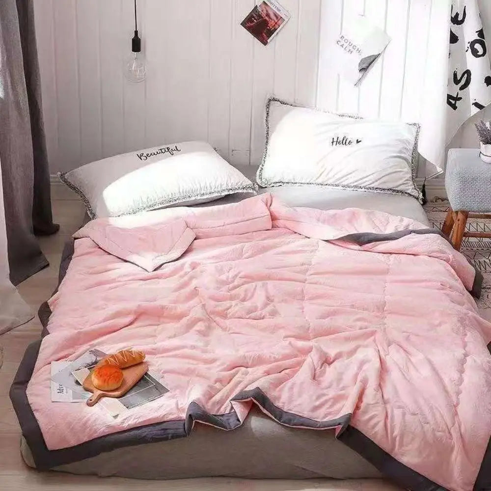 Double-Sided Throw Blanket