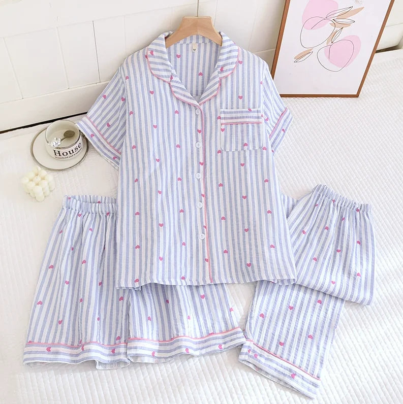 Pajama Short Sets for Women – Lightweight, Soft & Stylish Sleepwear