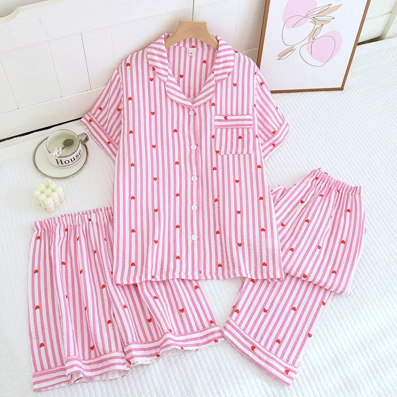 Pajama Short Sets for Women – Lightweight, Soft & Stylish Sleepwear