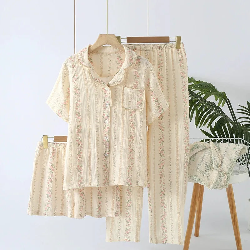 Pajama Short Sets for Women – Lightweight, Soft & Stylish Sleepwear