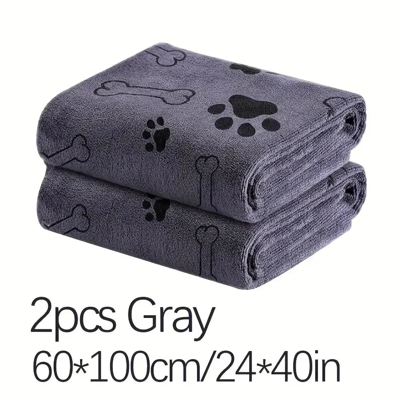 Grooming Towels for Pets – Quick-Dry, Ultra-Absorbent Towels for Dogs and Cats