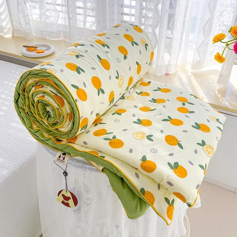 Reversible Quilt Set | Soft Lightweight Bedding with Two-Sided Design