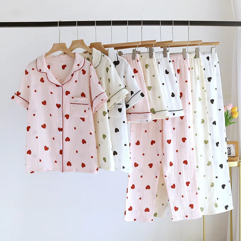 Pajama Short Sets for Women – Lightweight, Soft & Stylish Sleepwear