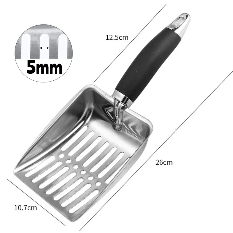 Litter Scoop for Pets – Heavy-Duty & Rust-Resistant Cat Litter Cleaner