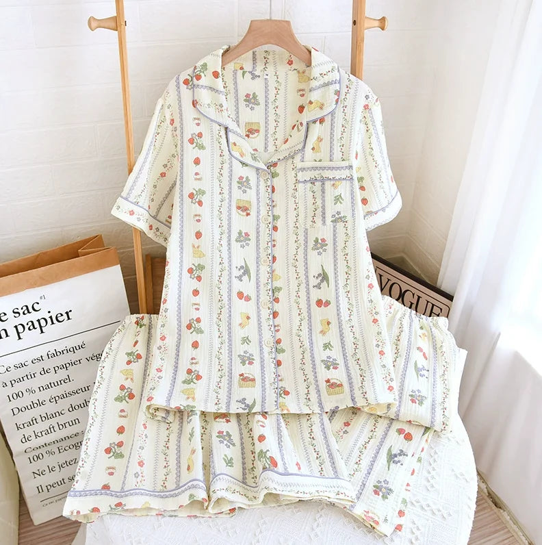 Pajama Short Sets for Women – Lightweight, Soft & Stylish Sleepwear
