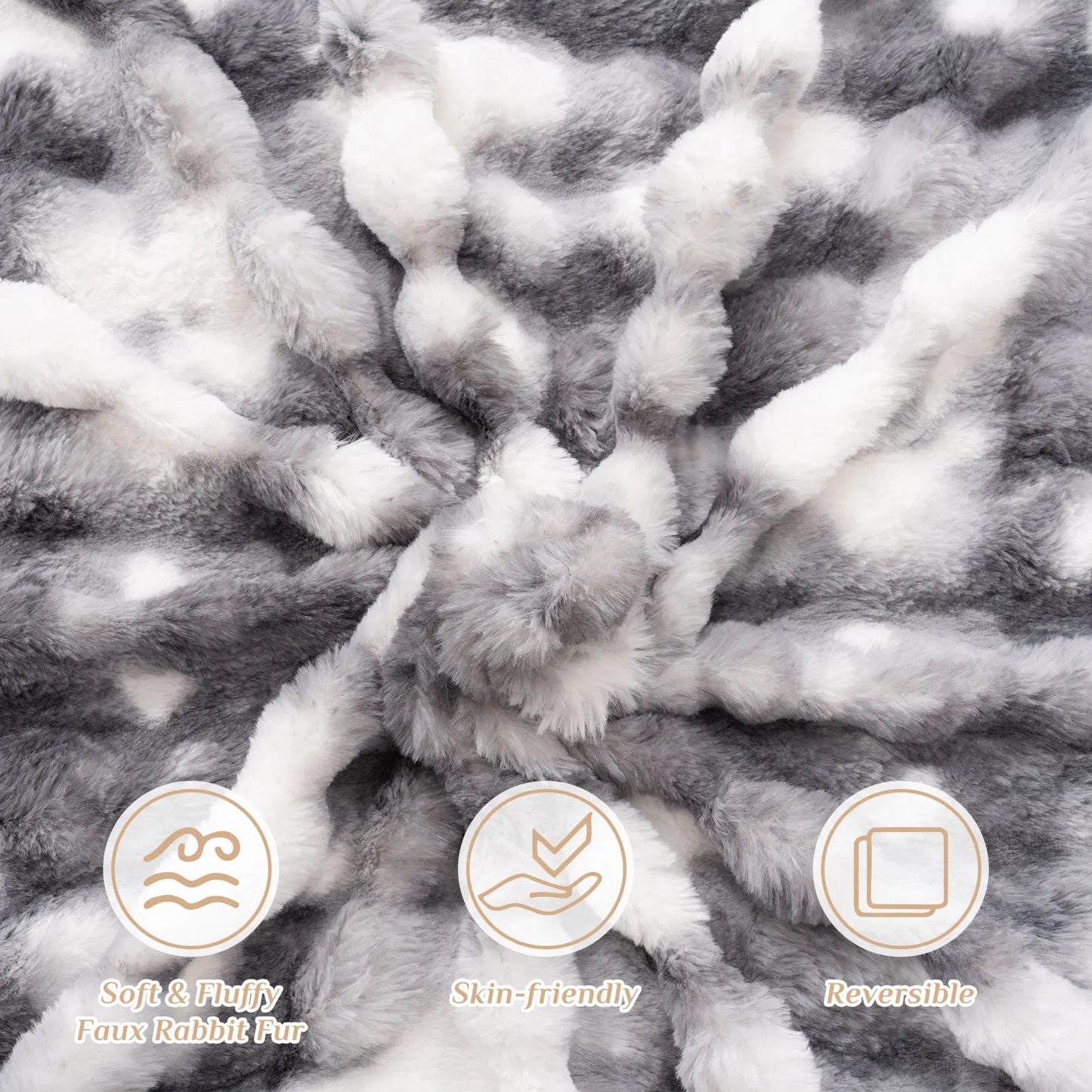Fluffy Blanket for Bed