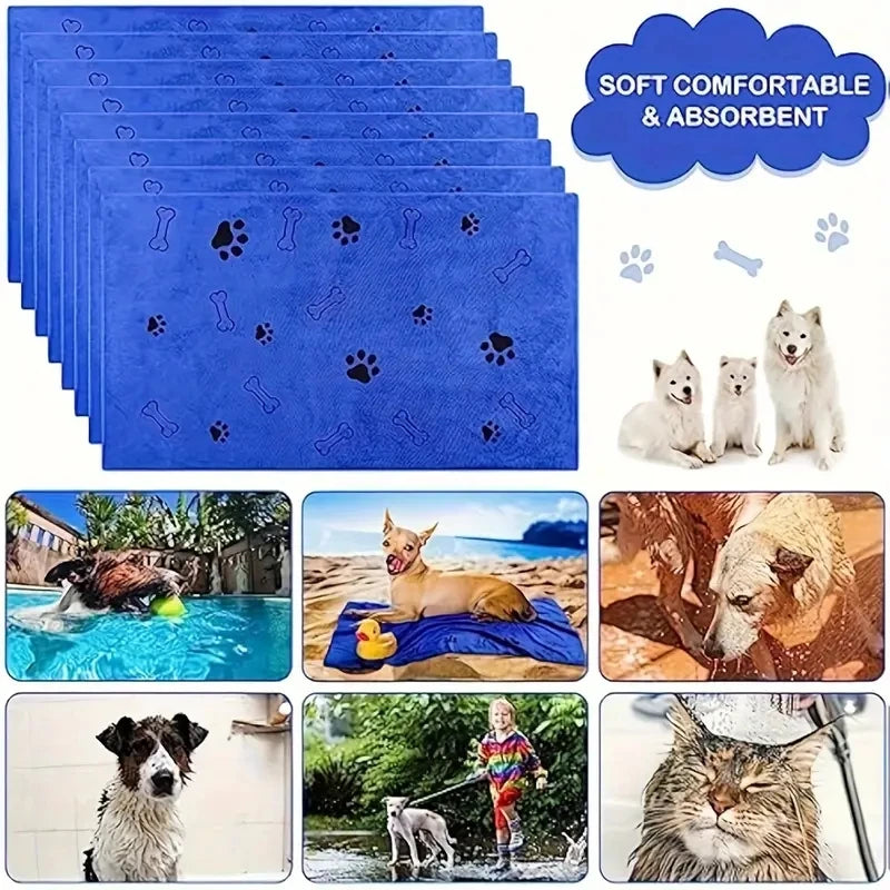 Grooming Towels for Pets – Quick-Dry, Ultra-Absorbent Towels for Dogs and Cats