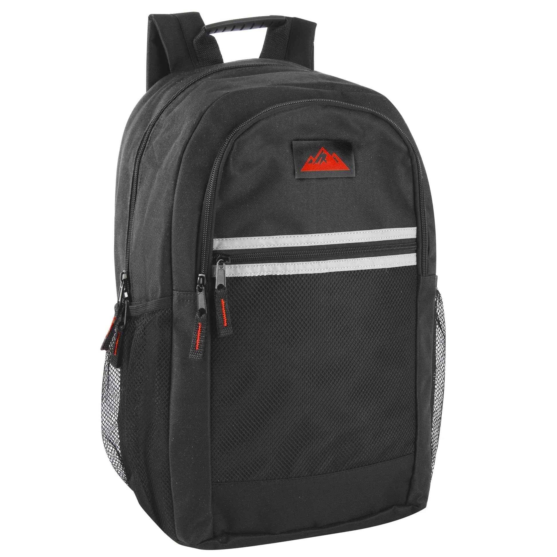 18 Inch Multi-Pocket Reflective Backpack - 5 Colors