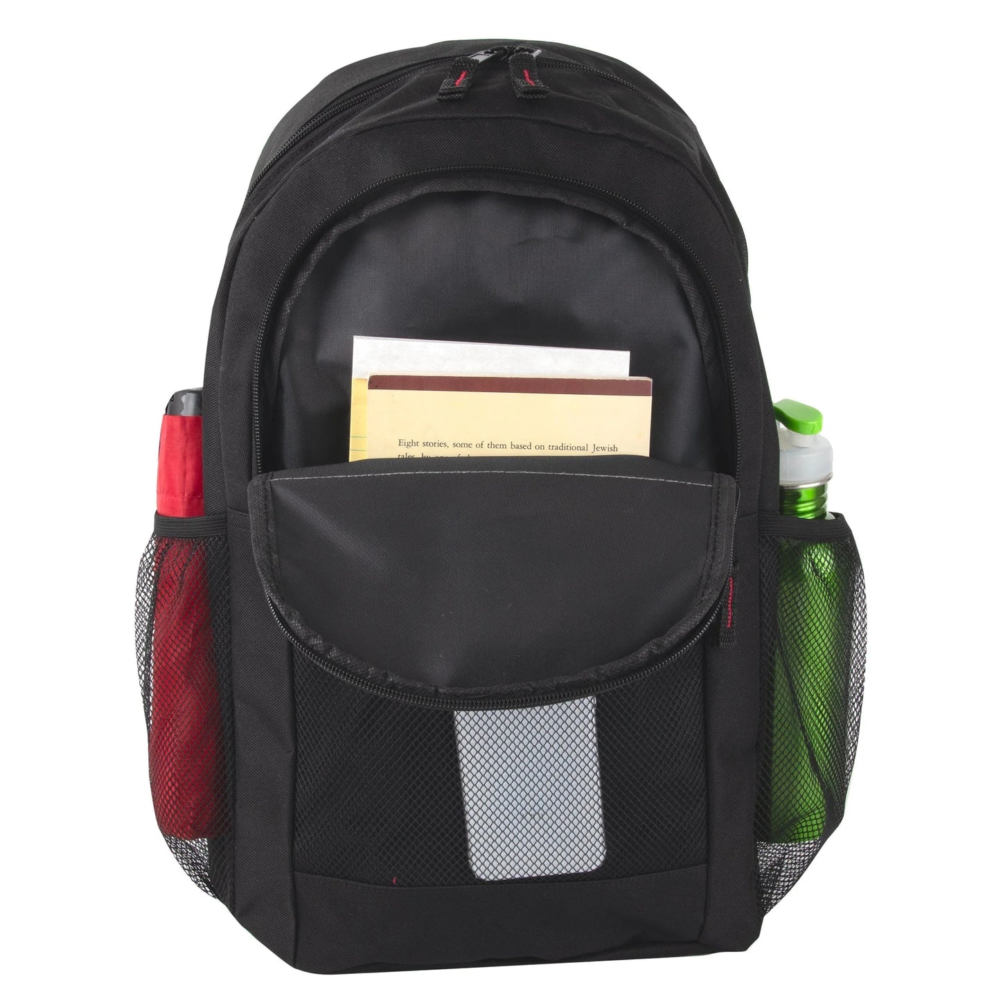 18 Inch Multi-Pocket Reflective Backpack - 5 Colors