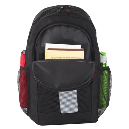 18 Inch Multi-Pocket Reflective Backpack - 5 Colors