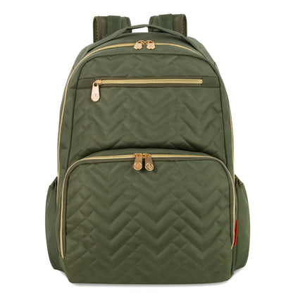 Fisher-Price Signature Morgan Backpack Diaper Bag - Olive