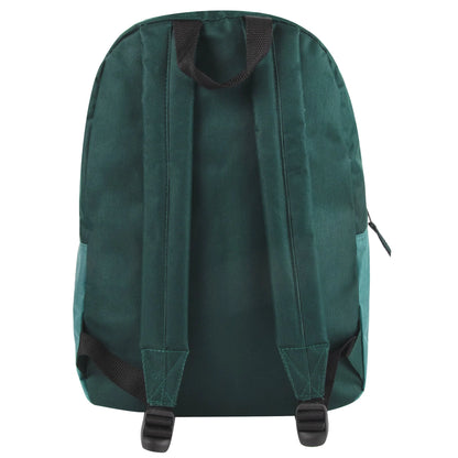 17-Inch Double Front Zippered Pocket Backpack