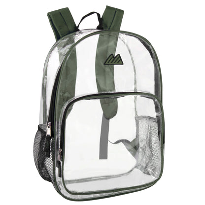 Trailmaker 17 Inch Clear Backpack