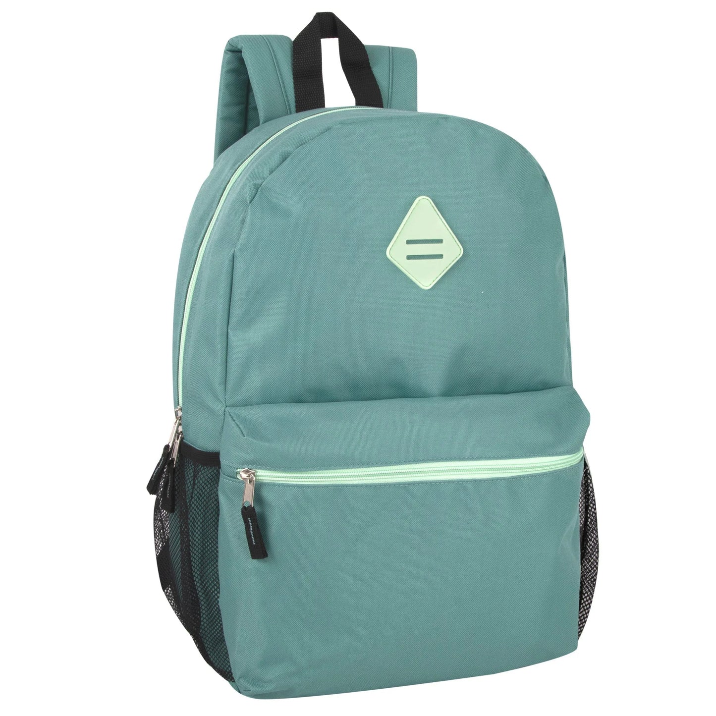 19 Inch Lash Tab Backpack W Side Mesh Pockets - Girls Colors