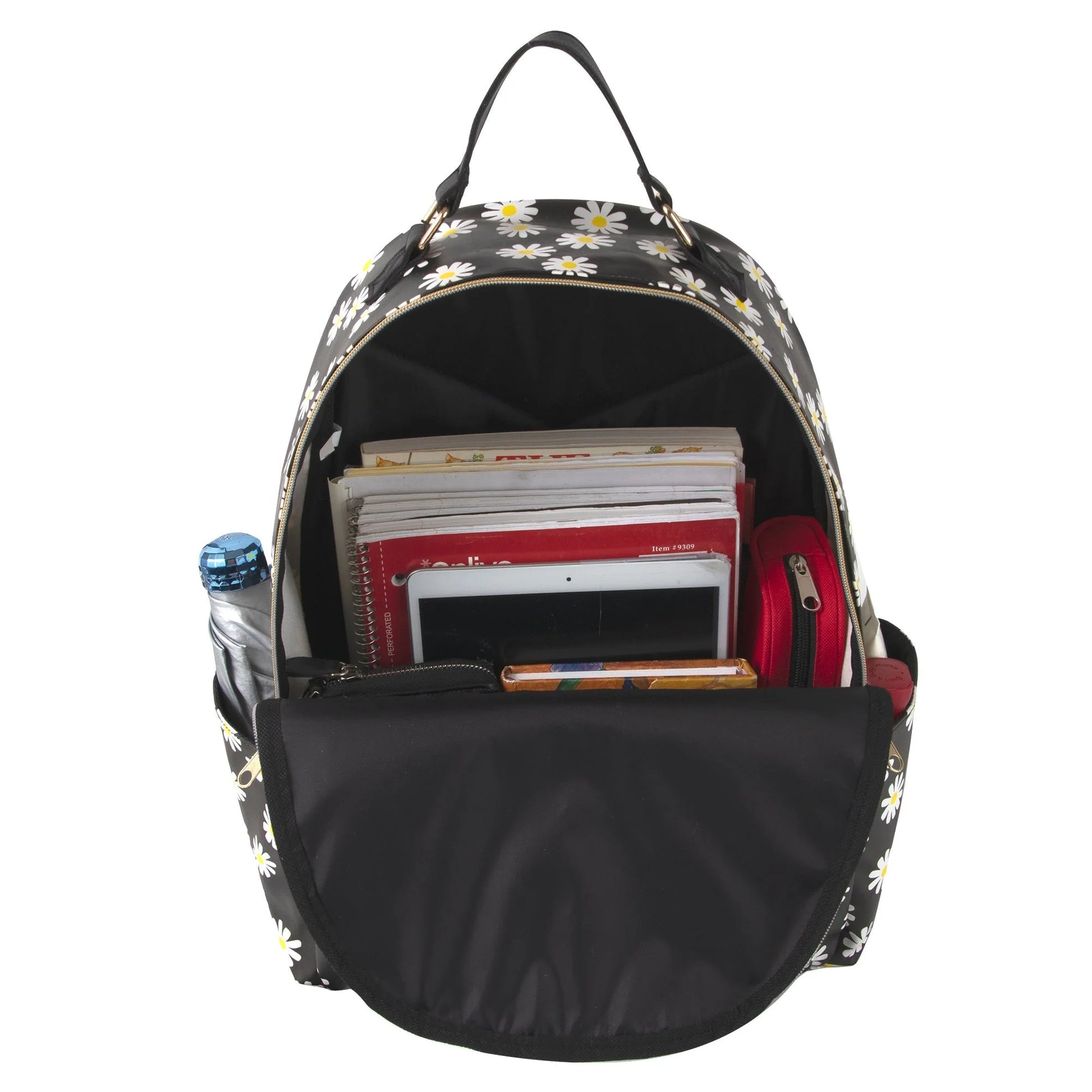 17-Inch Printed Vinyl Backpack