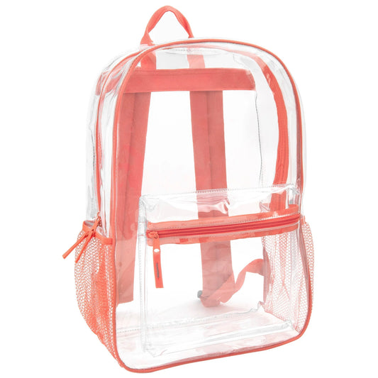 17-Inch Classic Clear Backpack - Girls Colors