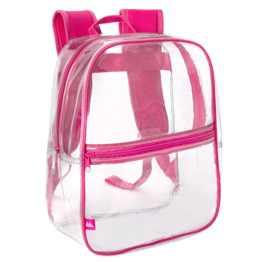 12-Inch Clear Mini Backpack