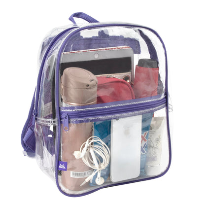 12-Inch Clear Mini Backpack