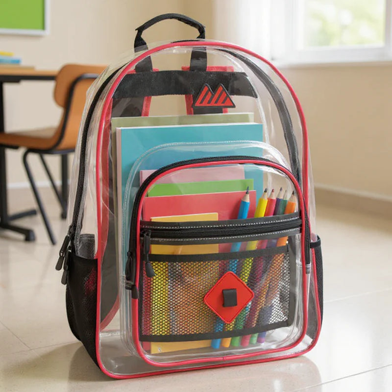 18-Inch Summit Ridge Clear Backpack