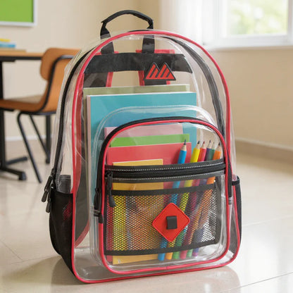 18-Inch Summit Ridge Clear Backpack