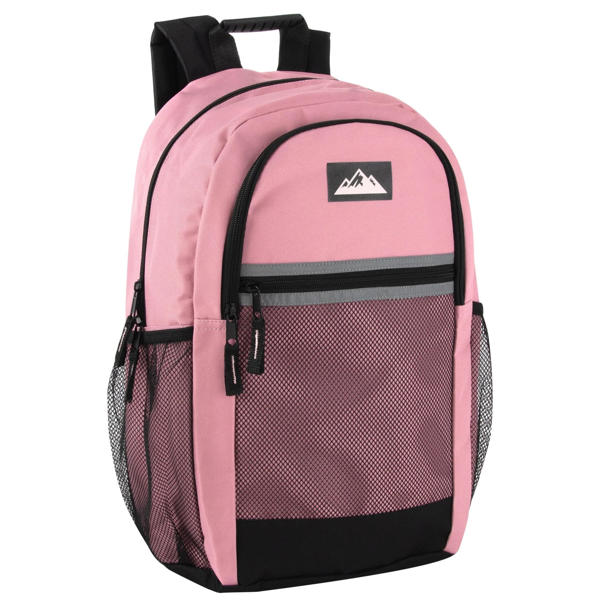 18-Inch Multi-Pocket Reflective Backpack - 3 Girls Colors