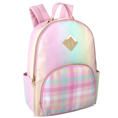 17-Inch Printed Vinyl Backpack