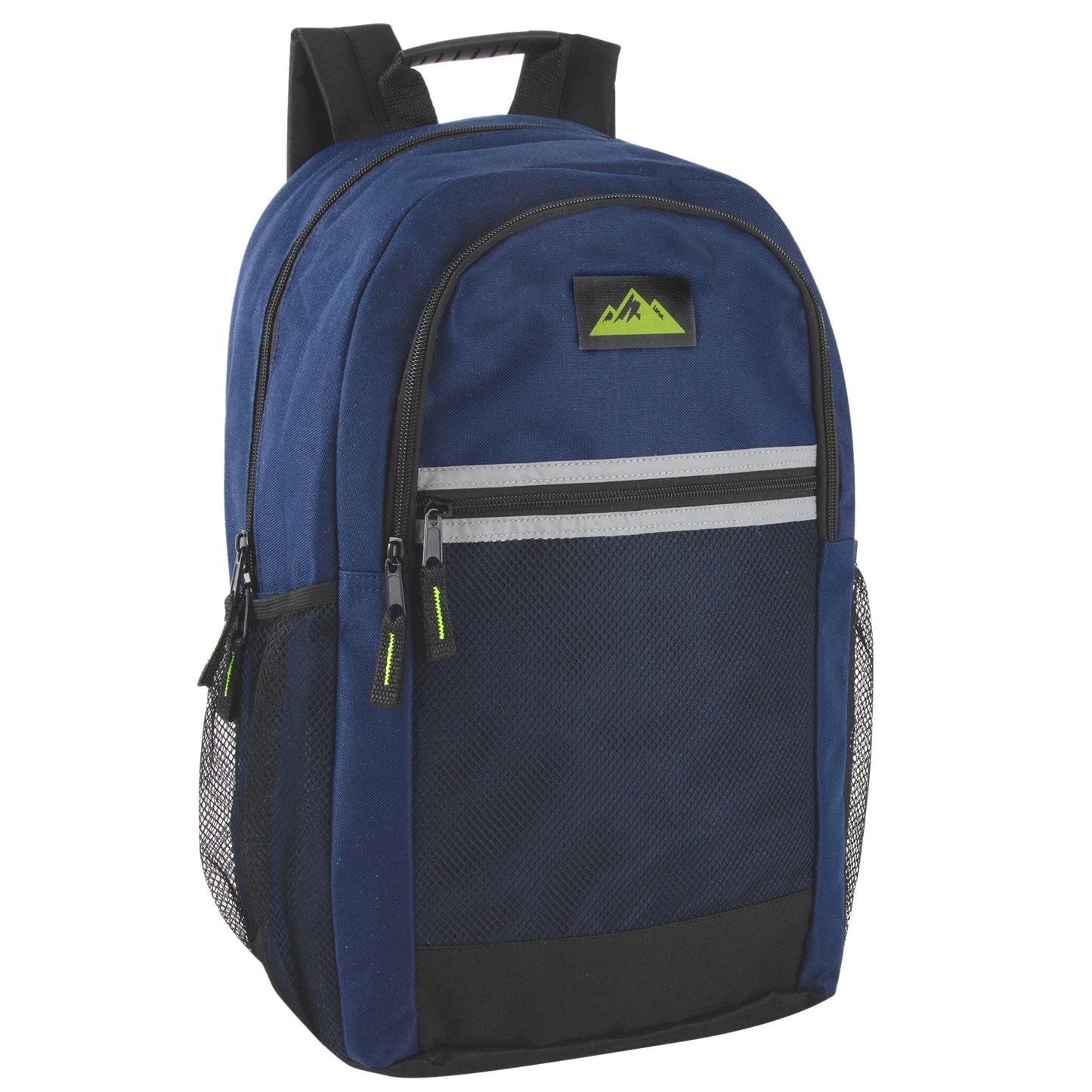 18 Inch Multi-Pocket Reflective Backpack - 5 Colors