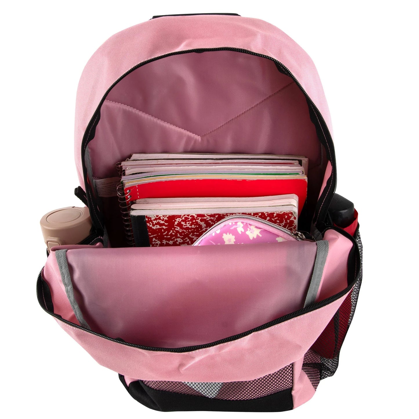 18-Inch Multi-Pocket Reflective Backpack - 3 Girls Colors