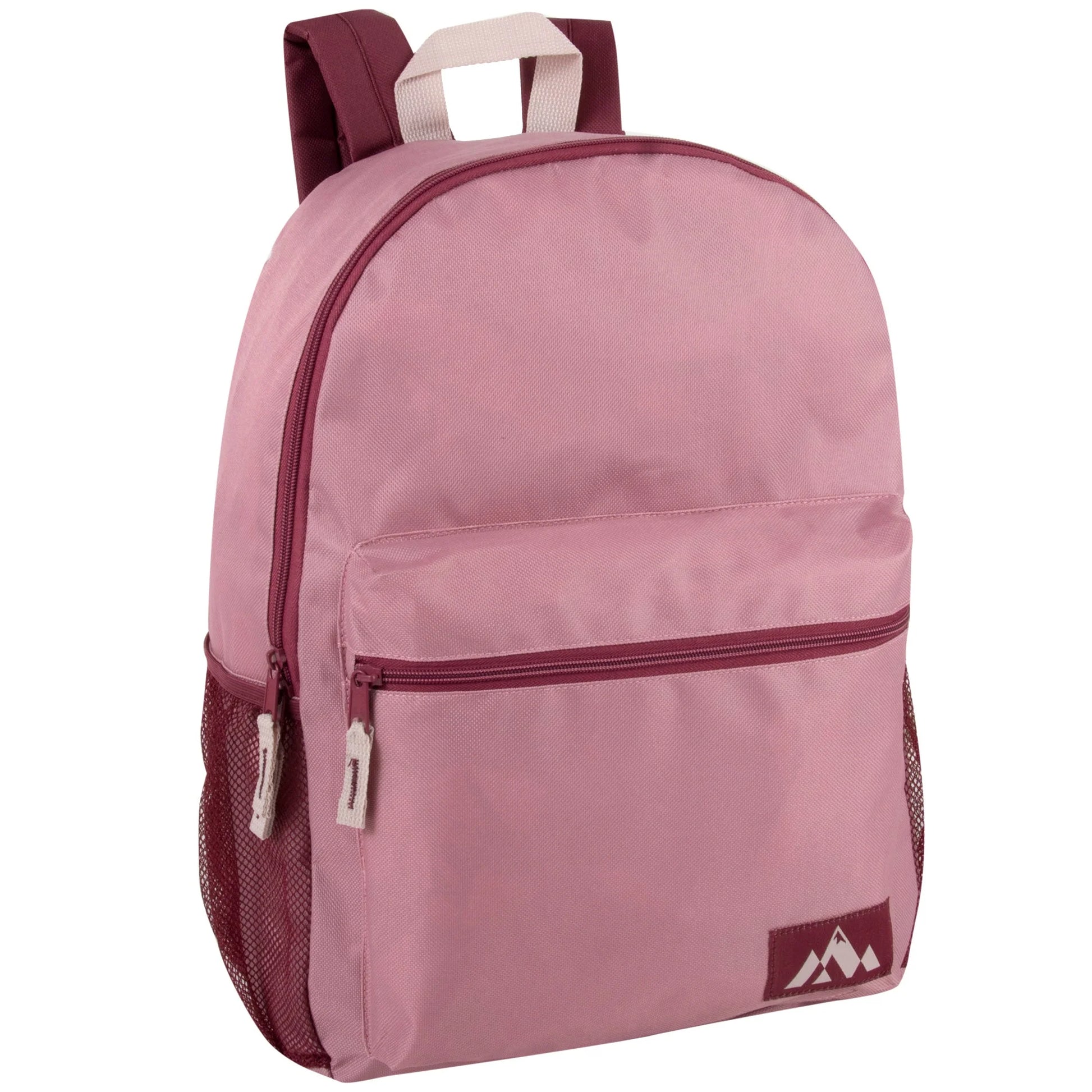 18 Inch Trailmaker Girl'S Assorted Colors Backpack with Side Mesh Pocket - 5 Pastel Colors
