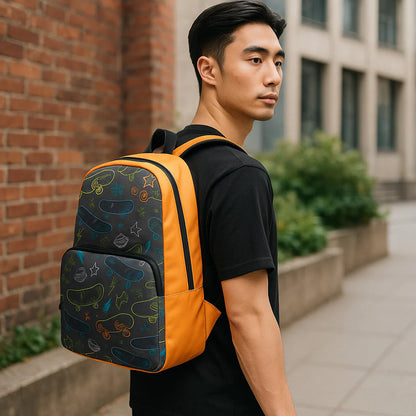 17-Inch Printed Backpack