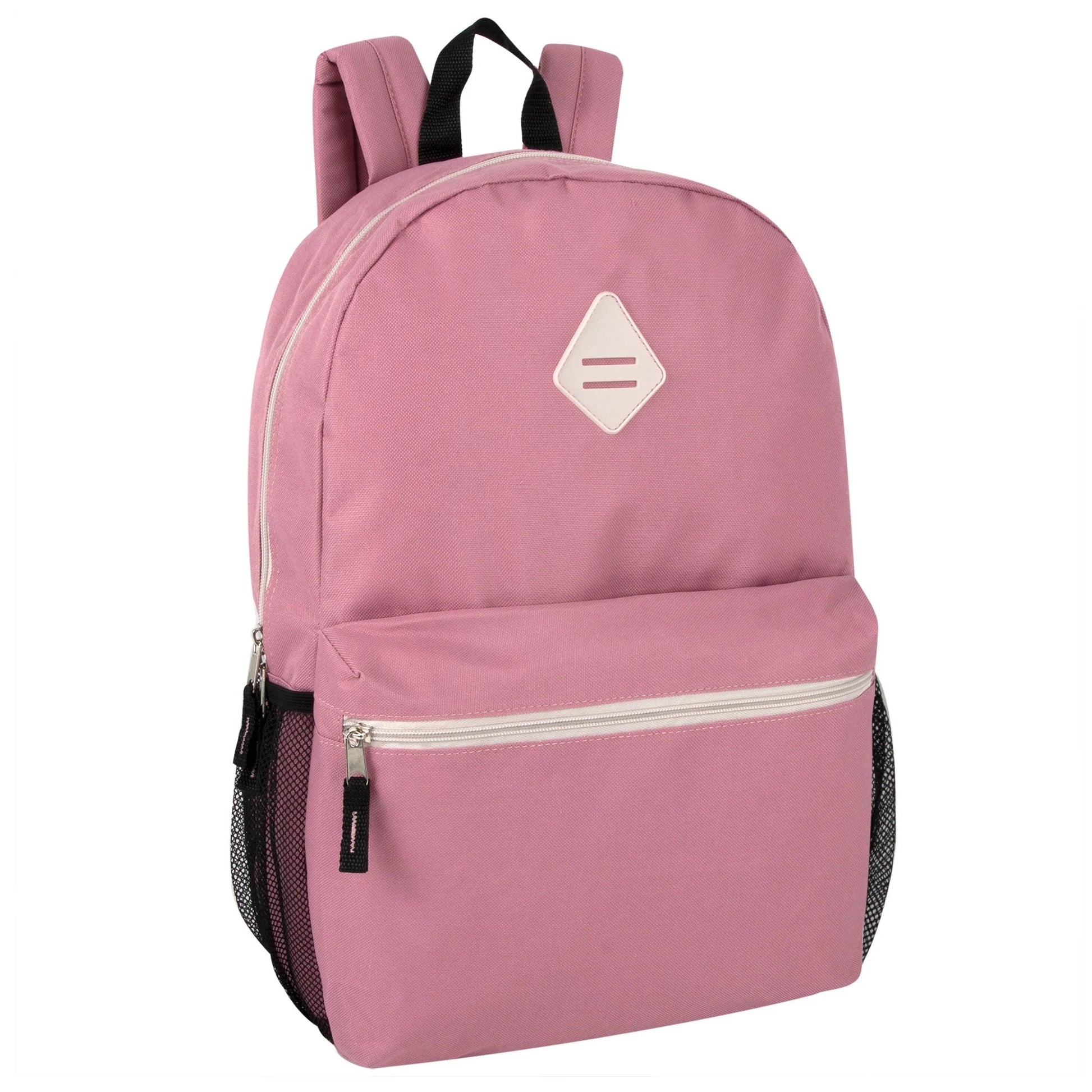 19 Inch Lash Tab Backpack W Side Mesh Pockets - Girls Colors