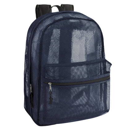 17 Inch Premium Mesh Backpack - 5 Colors