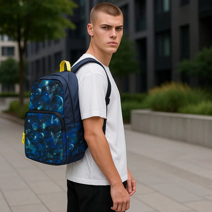17-Inch Printed Backpack