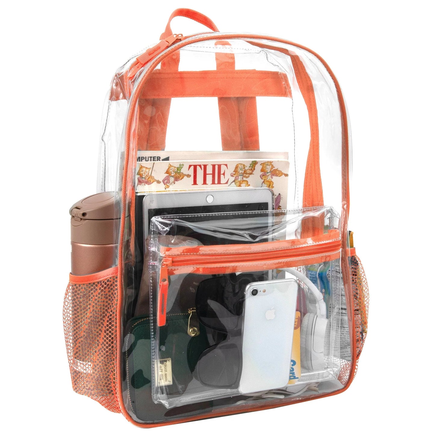 17-Inch Classic Clear Backpack - Girls Colors